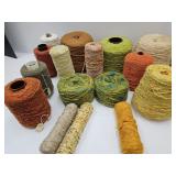 Lot of Nice Yarn Spools, SEE SIZES