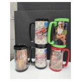 5 VTG Snap On Girly Mugs