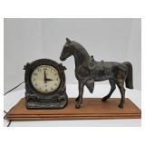 Vintage Lanshire Horse Clock (Doesn't work)