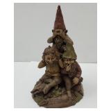 THE NO EVELS GNOME STATUE By Clark  9 1/2 " H