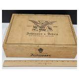 VTG Budweiser Wooden Box