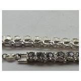 Silver Plated Swarovski Crystal Necklace
