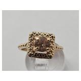 10KG Over Jewelers Bronze Ring Sz 6.5