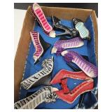 Large Lot of Shoe Ring HOlders