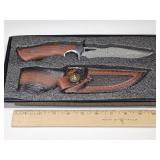 NEW Fixed Blade Knifew/Sheath in Box