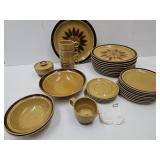 MCM Echoware Stoneware Dishes SEE INFO
