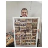 ENGLISH PUBS Framed Print 25 x 36"