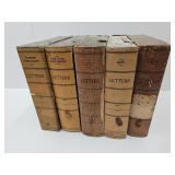 Lot of VTG Primitive Decor Book Boxes