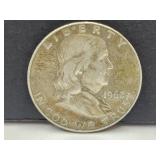 1962 D Silver Franklin Half Dollar