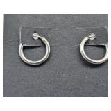 Sterling Silver Hoop Earrings