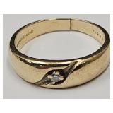 14K Gold Ring Size 10 See Pictures
