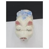 VTG Piggy Bank 12" w/Stopper