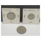 2 Shillings & one 6 Pence