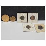 Foreign Coins,Tokens