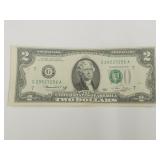 Off Set 1976 $2 Bill