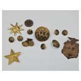 Metals, Buttons & More , War Service, POD +