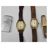 Zippo, Sentinel , Speidel & Guess Untested Watches