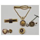 1947 Act of Congress Pin, Masonic Pin  +