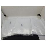 300 Uline Poly Bags 14" x 24"