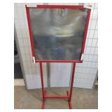 Outdoor Metal Sign Holder