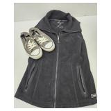 Converse Shoes Sz.6 Ladies & Calvin Klein Vest Sm.
