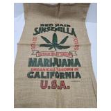 Burlap Advertising Plant Bag