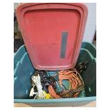 Extension Cord Lot w/Tote