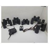 Lot of 7 Pairs of Binoculars