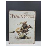 Metal Winchester Sign 12"x16"