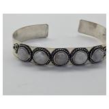 925 Silver Moonstone Bracelet