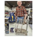 Like NEW WEN Palm Sander & Drill Press Stand