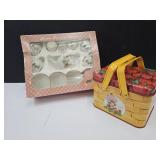 Sealed Mickey Mouse Tea Set, Strawberry Shortcake