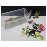 Toy Lot, Marbles, Ninja Turtles +