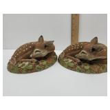 2 DOTSY STATUES By Wolfe 7 " W