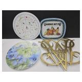 Lot of Trivets Brass  & Others