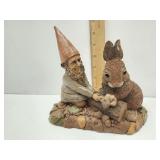VET GNOME STATUE By Clark 7 " H