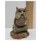 WEBSTER OWL STATUE By Clark 5 " H