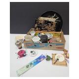 Lot of Oriental Home Decor, Pincushion,Rice Dolls