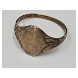 1961 SIgned Babies Ring 10K Gold