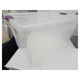 66 Qt. Clear Storage Tote