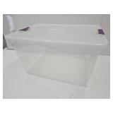 66 Qt. Clear Storage Tote