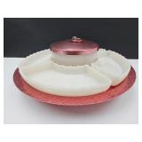 Deluxe Colorama Aluminum & Glass Lazy Susan
