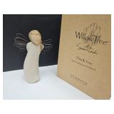 5" high THANK YOU Willow Tree Angel with Box