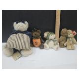 Lot of Boyd Bears Plush See Sizes