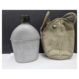 1945 U.S. Military Canteen With Bag