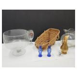 KOOL AID Shaped Glass Pitcher, LB Basket +