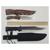Survival Knife w Sheath +