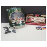 VTG NIB HOLIDAY HOTWHEELS SET, IU HOOSIERS SEMI