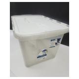 12 Gallon Clear Storage Tote