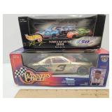 2 NASCAR Toy Cars Hot Wheels & Kenner